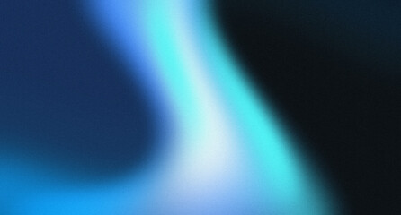 Abstract blue cyan black gradient background with grainy noise texture, glowing light, dark backdrop, modern blue wallpaper, futuristic dynamic banner, poster, header, cover design

