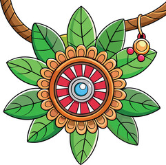 Eco Rakhi Hanging from Tree Branch – Green Raksha Bandhan Theme