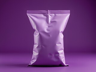 Textured Blank Bag, Deep Purple Background