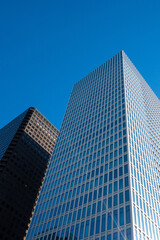 Obraz premium 旧浜松世界貿易センタービル、解体前の貿易センタービル、2021年の浜松町