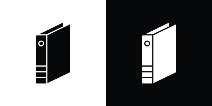 Binder icon. Vector Template. Concept Icon flat design.