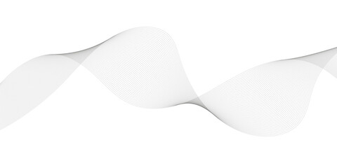 Modern abstract white wave digital geometric Technology, Design for banner, wallpaper, background and many more, twisted curve lines with blend effect abstract vector abstract background