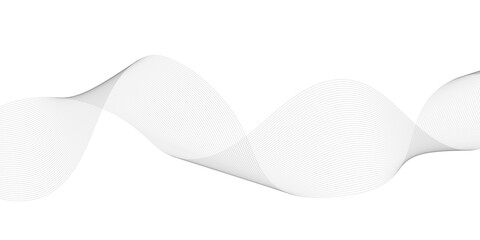 Abstract vector background white and grew wavy lines. white with grew wave background. grew lines vector illustration. Curved wave. Abstract wave element for design. EPS 10