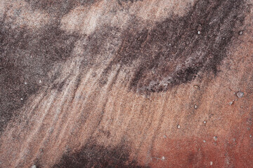 Ancient Pha taem flintstone rock wall texture
