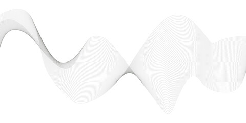 contemporary abstract art. Abstract background with business line elegant modern contour drawing. vector illustration. Curved wave. Abstract wave element for design.