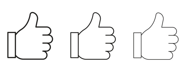 Like icon symbol for Info Graphic, Design Elements and Websites