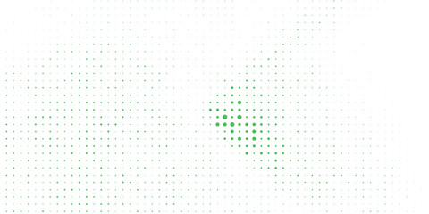 Light Blue, Green vector red banner with set of circles, dots. Donuts Background. Creative Design Template. Technological halftone illustration.