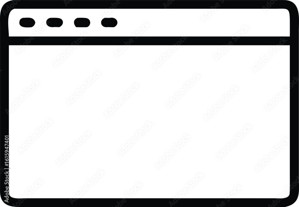 Poster minimal back arrow browser style vector icon for ui, browser back arrow icon, ui back navigation arr