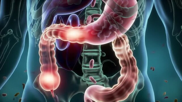 Human Digestive System Anatomy Stomach, Colon, and Organs
