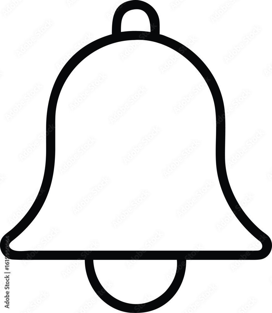 Poster minimal notification arrow vector icon for alert and message, notification arrow icon, alert vector 