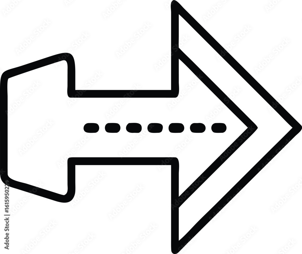 Aufkleber minimal pagination arrow vector icon for page navigation ui, pagination arrow icon, page navigation 