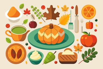 halloween seamless pattern
