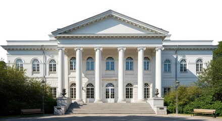 Obraz premium Grand White Mansion