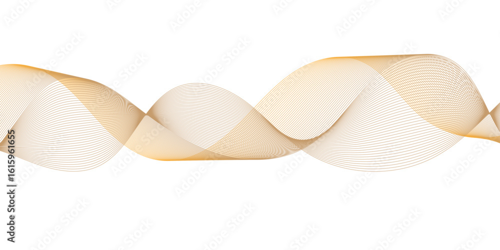 Poster a beautiful and dynamic digital wave design: colorful equalizer tracks with intricate line art, blen