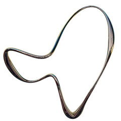 3d rendering y2k object