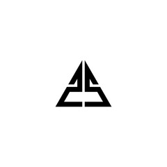 ss letter vector logo abstract