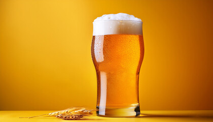 celebrate international beer day with a refreshing dark lager in a tall glass