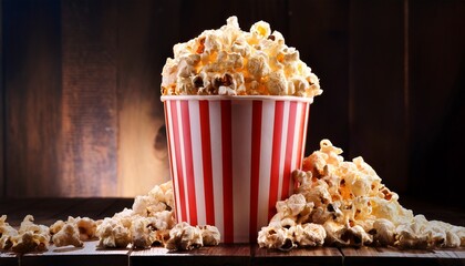 popcorn in a bucket