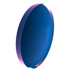 3d rendering iridescent y2k