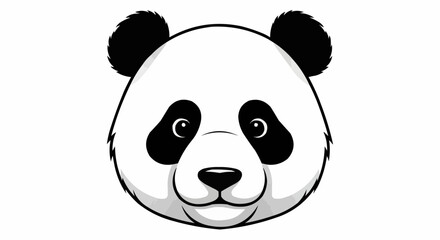 Fototapeta premium panda bear vector