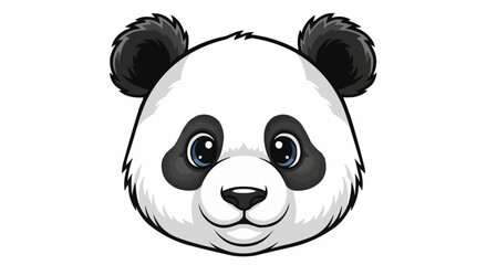 Fototapeta premium panda bear cartoon