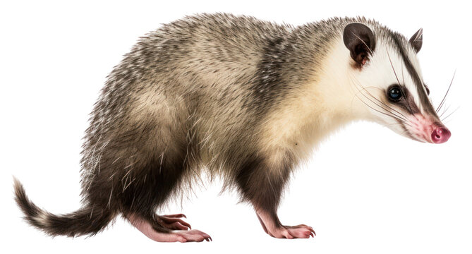 PNG Opossum wildlife animal mammal. - Powered by Adobe