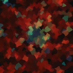 Colorful patched abstract background. Stain effect and camouflage. Spotted backdrop.