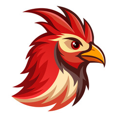 rooster vector illustration