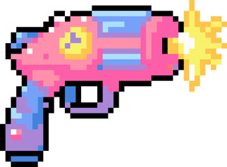 pixel art toy gun