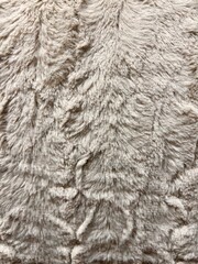 white eco fur texture