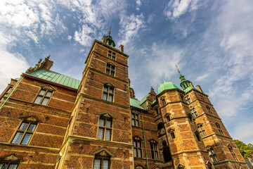 Rosenborg Castle, Royal palace at Copenhagen, Denmark