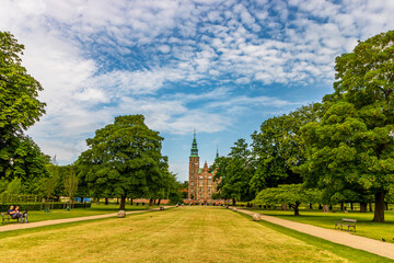 Rosenborg Castle, Royal palace at Copenhagen, Denmark