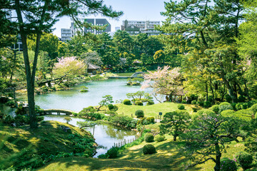 Shukkeien Garden, Hiroshima, Japan, South East Asia © Anshuman