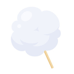 かわいい綿菓子のイラスト