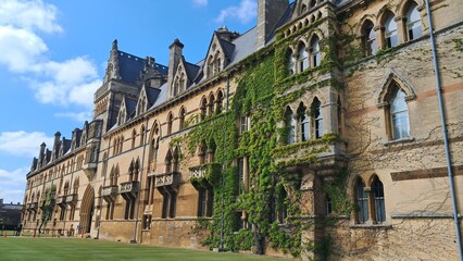 Naklejka premium Oxford University, christ college