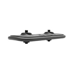 Bolt-mount leg base pad, rubber
