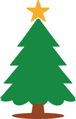 christmas tree vector