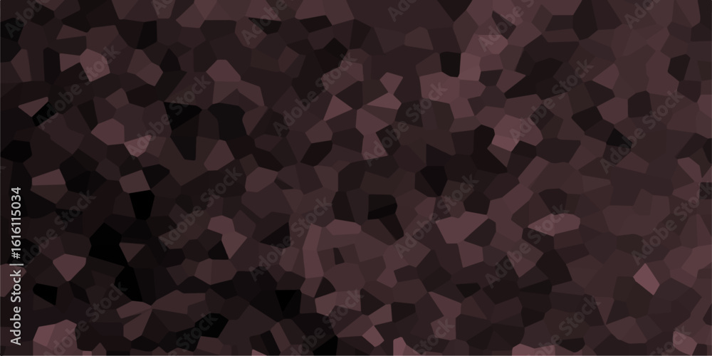 Aufkleber abstract 3d rendering of triangulated surface. low poly style / triangular shape black and white. bl