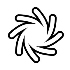 Obraz premium Y2k shape