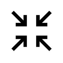 Compress icon vector illustration