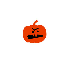 Halloween pumpkin illustration