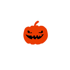 Halloween pumpkin illustration