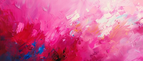 An abstract oil painting with pink colors - perfect for wallpapers