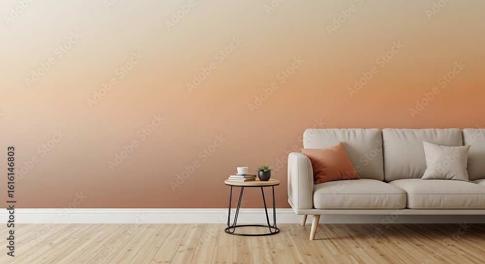 Poster an abstract swirling blend of deep violet and muted purple shades creating a calming visual flow.
