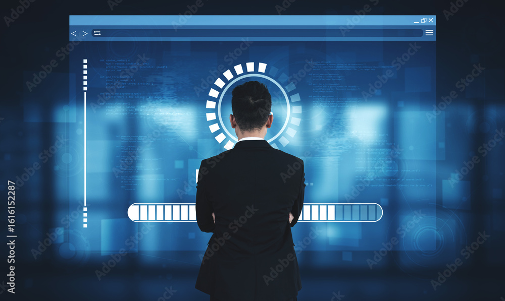 Poster knowledge upgrade and software updates support digital skills growth, competitiveness, and continuou