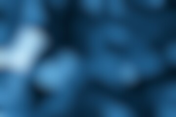 Ethereal Blue Depths Abstract Blurred Background with Shifting Light and Shadow Play