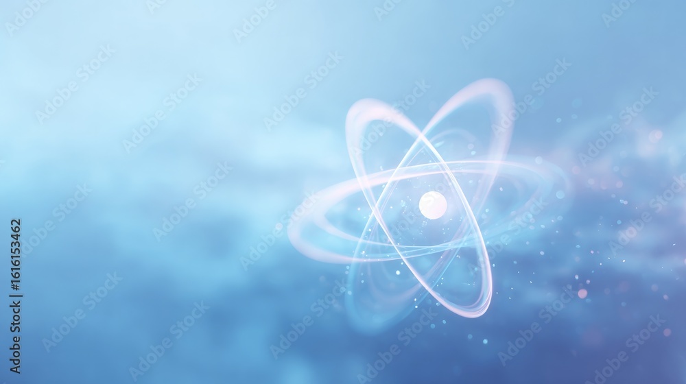 Poster serene clean image of solitary in expansive space with ample copy space for text placement