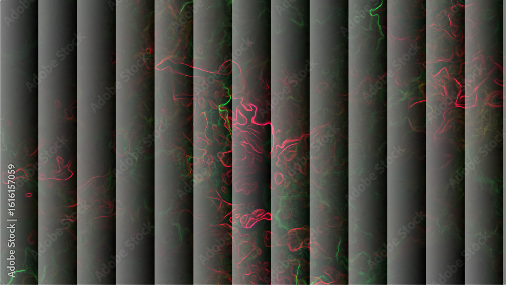 Aufkleber abstract visually striking background with vertical striped bars in varying shades of glowing colors