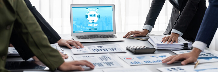 Chatbot software application for brisk online business that automatically reply to customer...