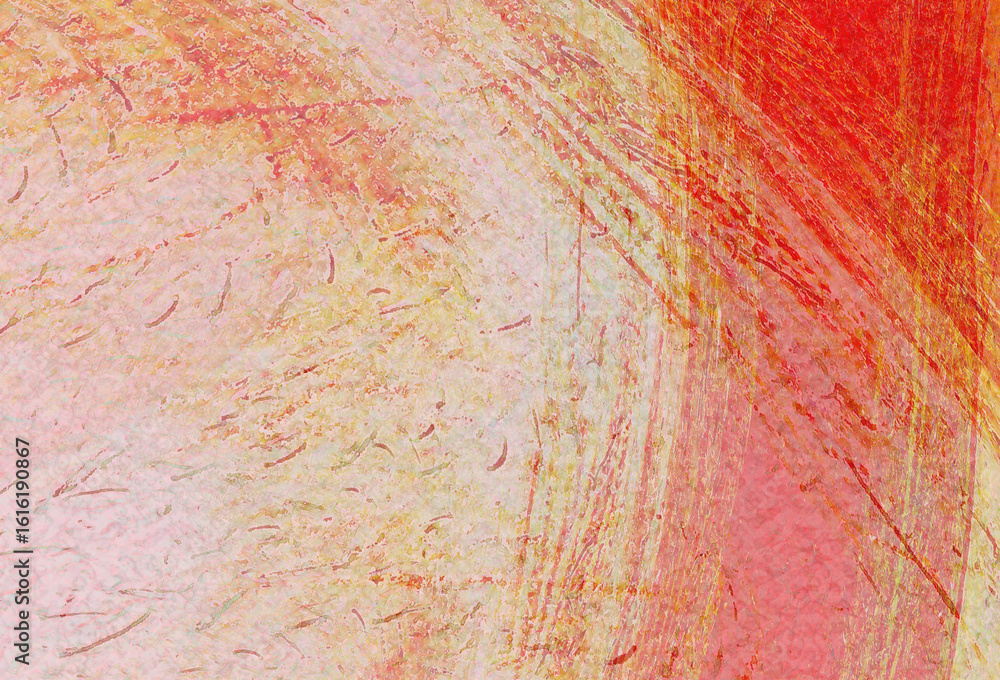Poster abstract red yellow soft texture background with smooth shapes pattern.